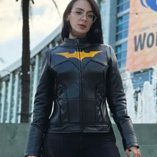 Batman Paper Moon Cosplay Black Leather Jacket