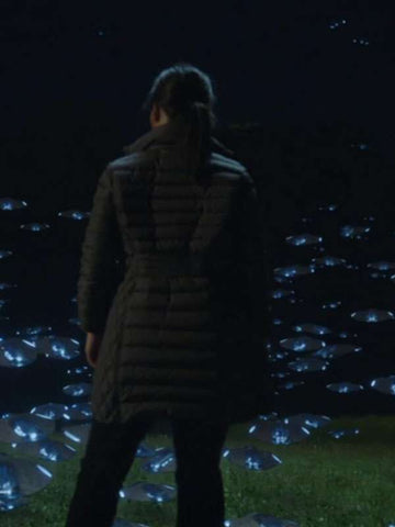 Annie Chang Peacemaker Grey Puffer Jacket