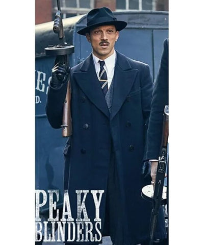 Peaky Blinders Luca Matteo Zizzari Long Trench Coat