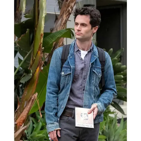 You S02 Joe Goldberg Blue Denim Jacket