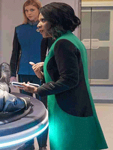 The Orville Dr.Claire Finn Leather Coat