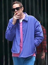 Pete Davidson American Comedian Blue Cotton Jacket