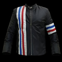 Peter Fonda Easy Rider US Flag Leather Jacket
