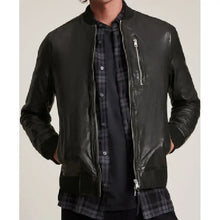 Peyton Meyer Days of Our Lives Black Leather Jacket