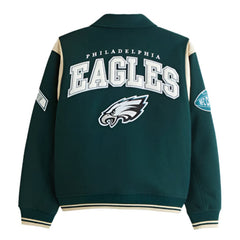 Philadelphia Eagles Fly Eagles Fly Varsity Jacket