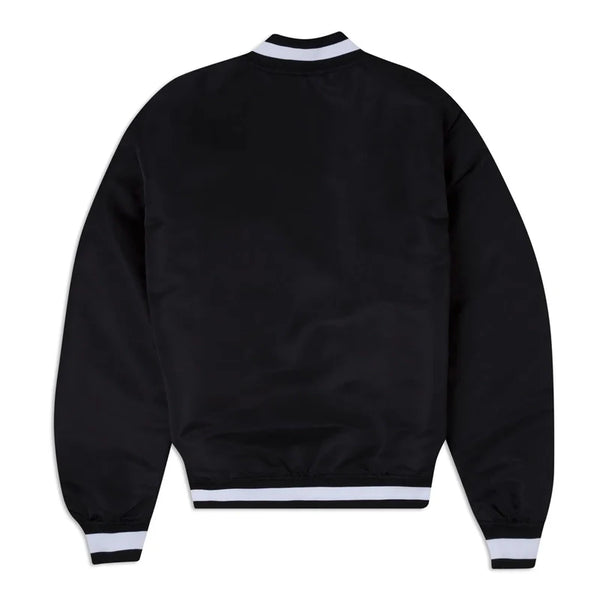 Philadelphia Eagles Logo Select Black Satin Jacket