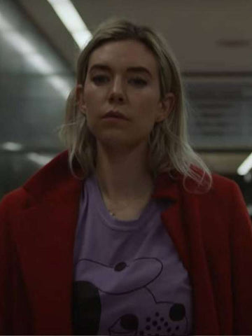 Vanessa Kirby Pieces of a Woman Red Coat