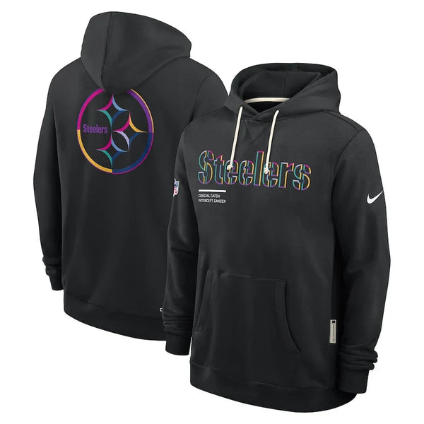 Pittsburgh Steelers Black 2025 Dri-FIT Hoodie