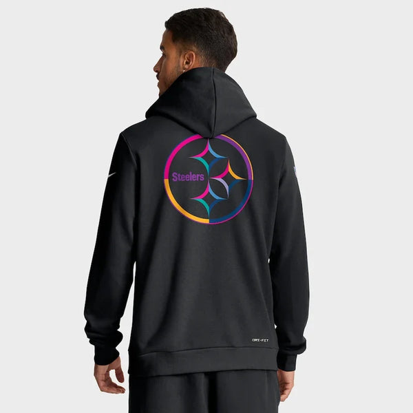 Pittsburgh Steelers Black 2025 Dri-FIT Hoodie