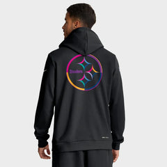 Pittsburgh Steelers Black 2025 Dri-FIT Hoodie