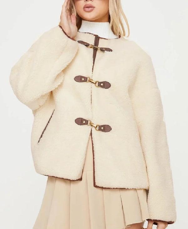 Princess Polly Adylic Teddy Coat
