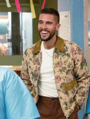 Potts The Other Two S03 Josh Segarra Floral Jacket