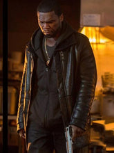 50 Cent Power Series Shearling Leather Jacket
