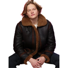 Presence 2025 West Mulholland Shearling Leather Jacket