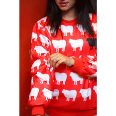 Princess Diana Black Sheep Sweater