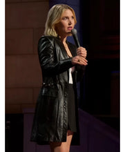 Taylor Tomlinson Prodigal Daughter Black Leather Coat