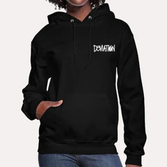 Queenie Jenkins Queenie Deviation Black Hoodie