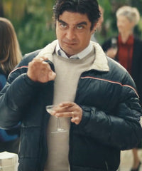 Race for Glory 2024 Cesare Fiorio Black Puffer Jacket