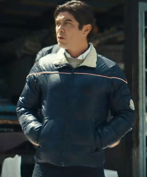 Race for Glory 2024 Cesare Fiorio Black Puffer Jacket