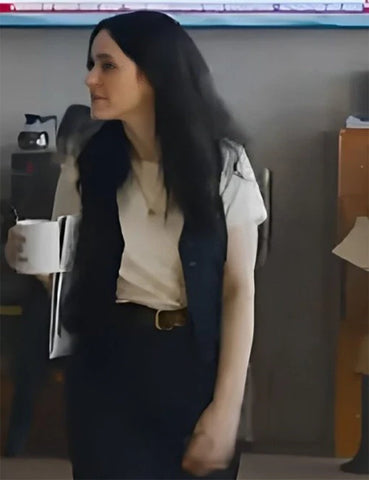 Rachel Brosnahan Superman Black Vest