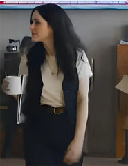 Rachel Brosnahan Superman Black Vest