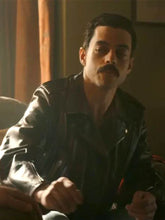 Bohemian Rhapsody Rami Malek Black Leather Jacket