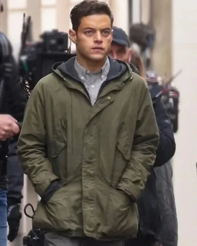 Rami Malek The Amateur Green Jacket