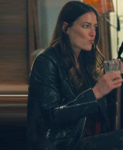 Ransom Canyon Lauren Glazier Black Leather Jacket