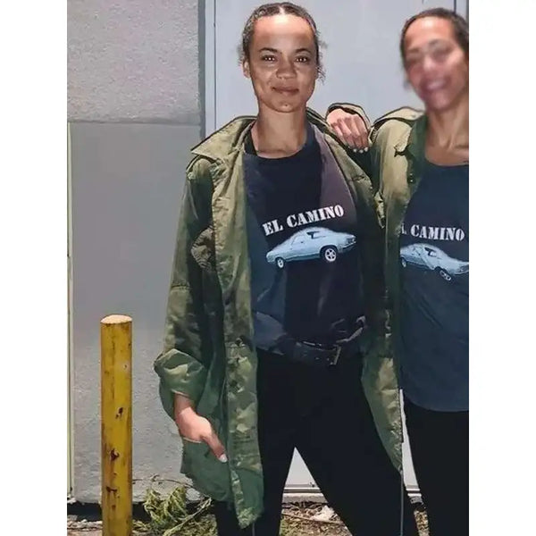 Reacher Maria Sten Green Jacket