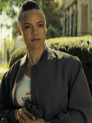Frances Neagley Reacher S03 Bomber Jacket