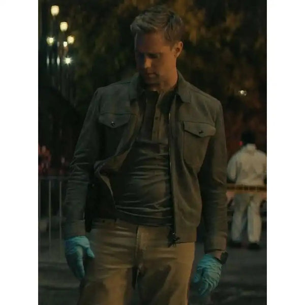Reacher S02 David O’Donnell Grey Jacket