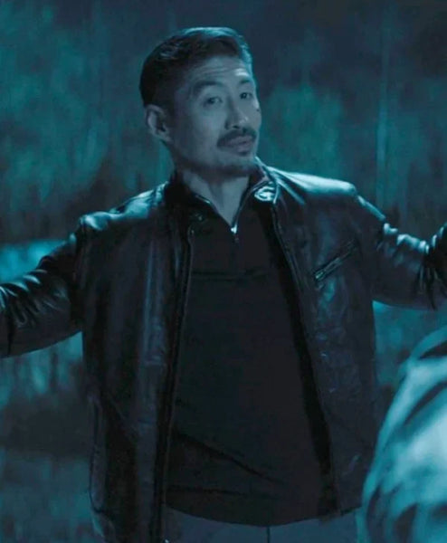 Reacher S03 Brian Tee Black Jacket