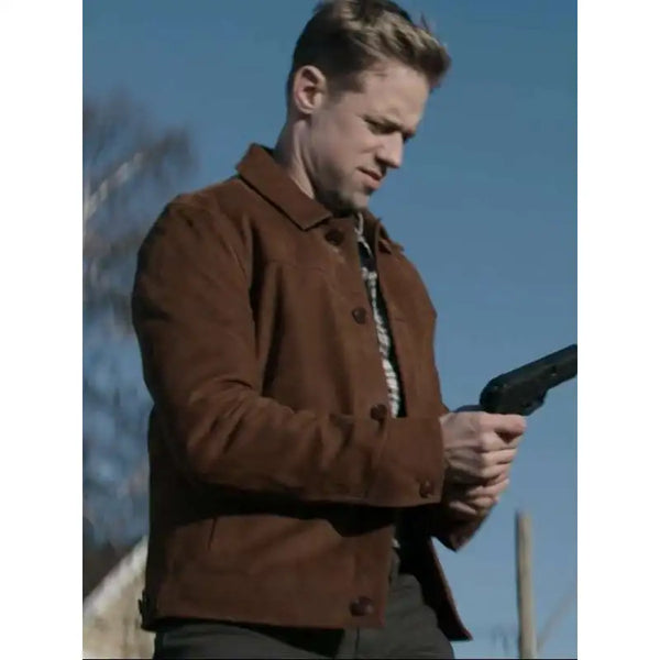 Reacher S02 David O’Donnell Brown Jacket