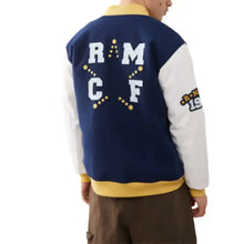 Real Madrid Blue Varsity Jacket