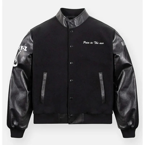 Reasonable Doubt Black Varsity Jacket