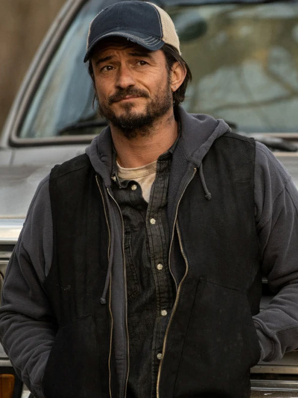 Red Right Hand 2024 Orlando Bloom Black Vest