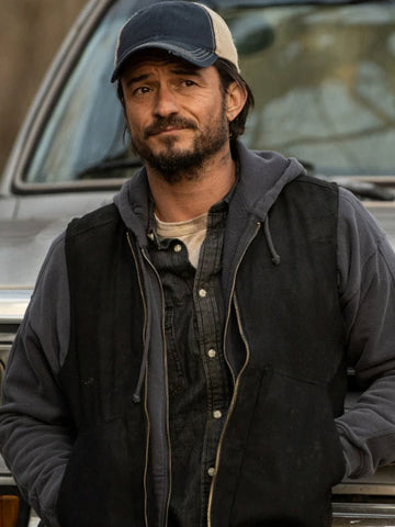Red Right Hand 2024 Orlando Bloom Black Vest