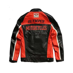 Motorcycle Ferrari Racing Leather Jacket