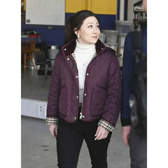 Reenie Greene Tracker Purple Quilted Jacket