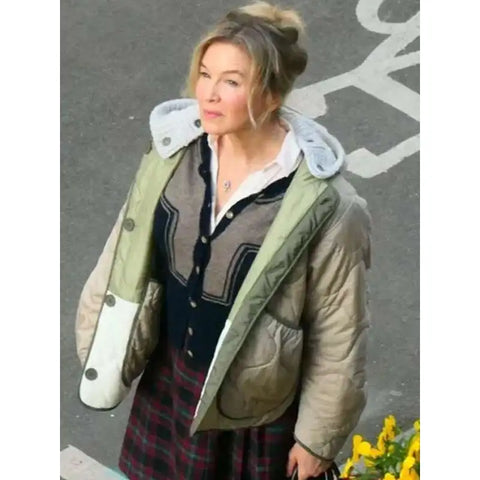 Renée Zellweger Bridget Jones Mad About the Boy Hooded Jacket