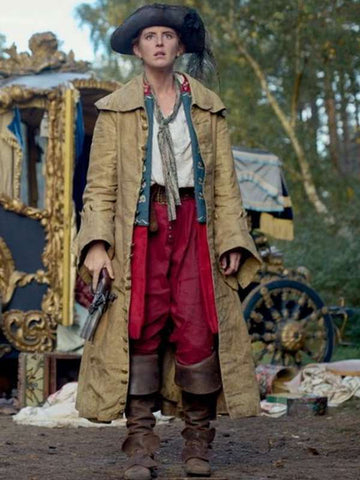 Nell Jackson Renegade Nell Brown Leather Coat