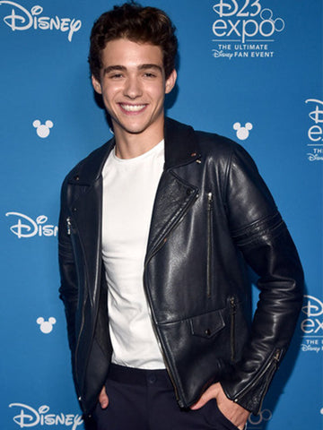 Ricky TV Series High School Musical Black Leather Jacket