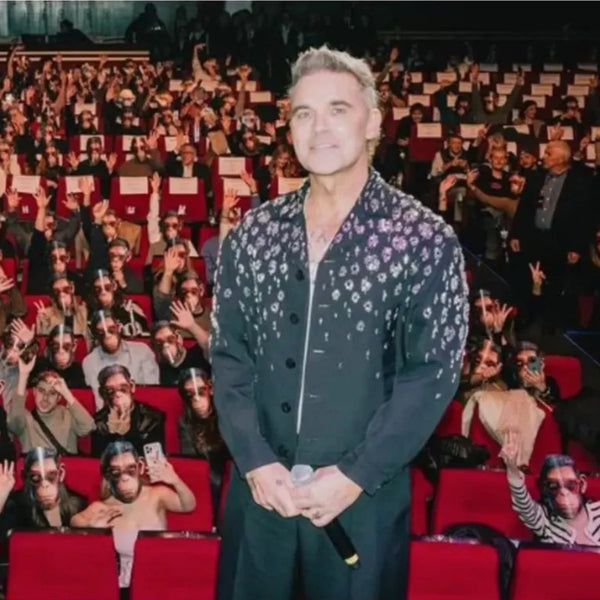 Robbie Williams Better Man 2024 Black Jacket