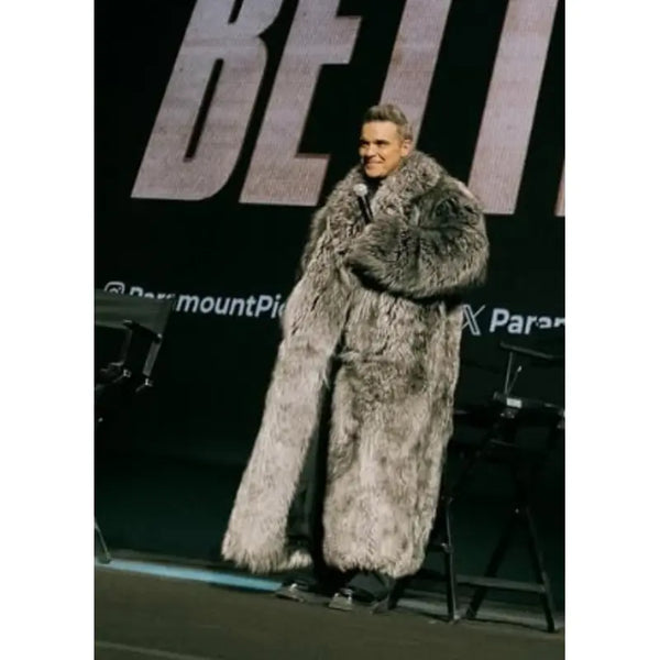 Robbie Williams Better Man Fur Coat