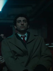 Robbing Mussolini 2022 Pietro Castellitto Wool Coat