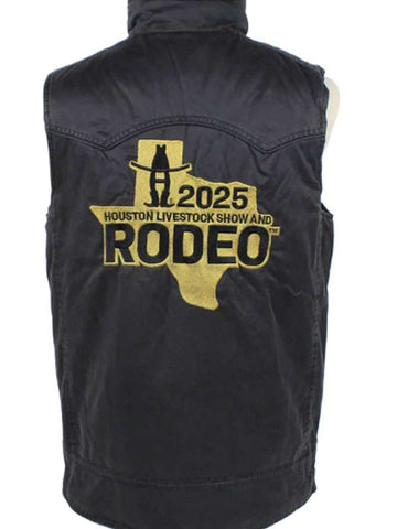 Houston  Black Rodeo Vest