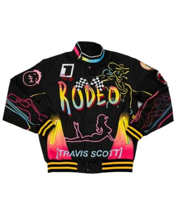 Travis Scott Las Vegas Racing Printed Jacket