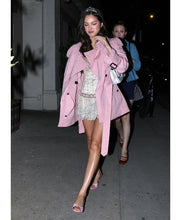 Olivia Rodrigo Pink Burberry Trench Coat