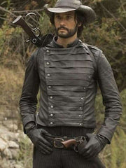 Westworld Rodrigo Santoro Black Leather Jacket