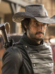Westworld Rodrigo Santoro Black Leather Jacket